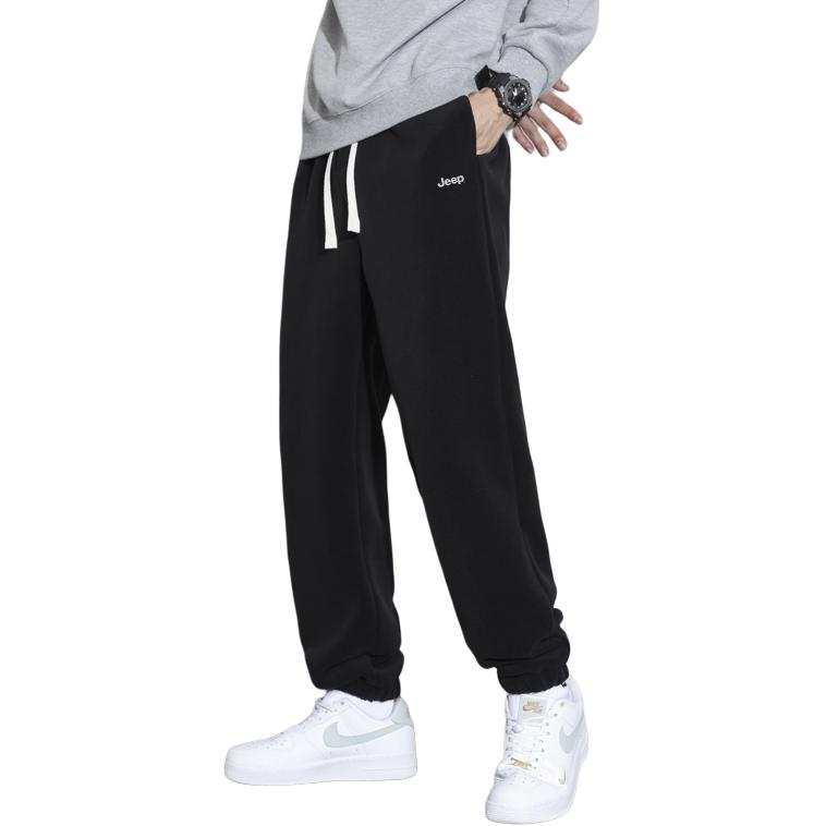 Jeep Jeep Casual Pants Unisex Thickened Sweatpants