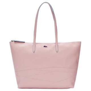 LACOSTE Brand Logo Tote Bag, Shopping Bag, Shoulder Bag Women's Pink