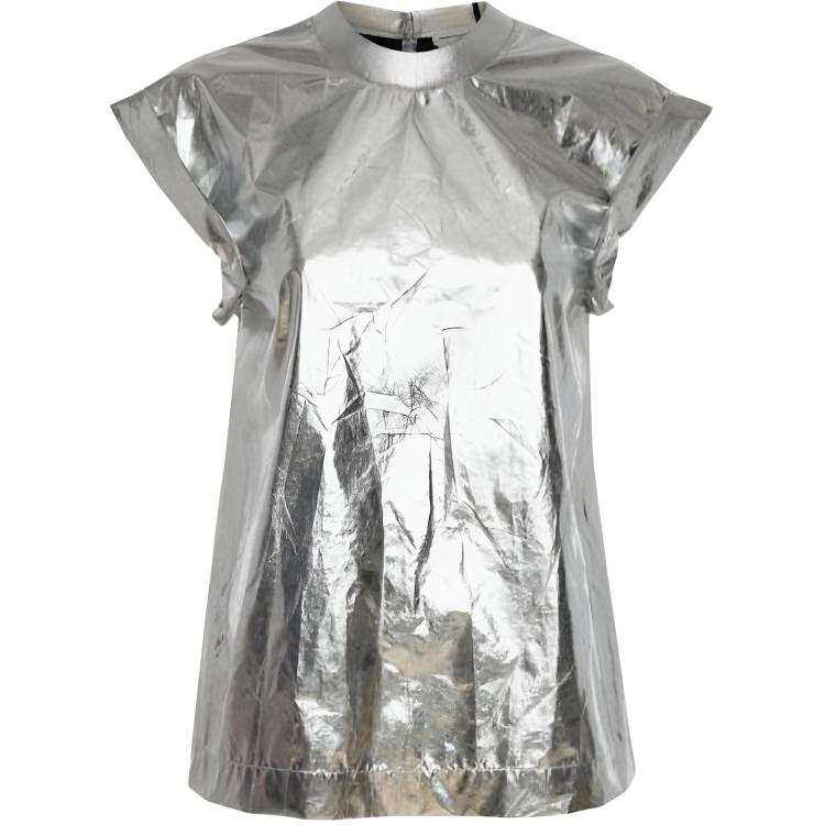 Alexander McQueen FW22 T Shirt Women's Silver