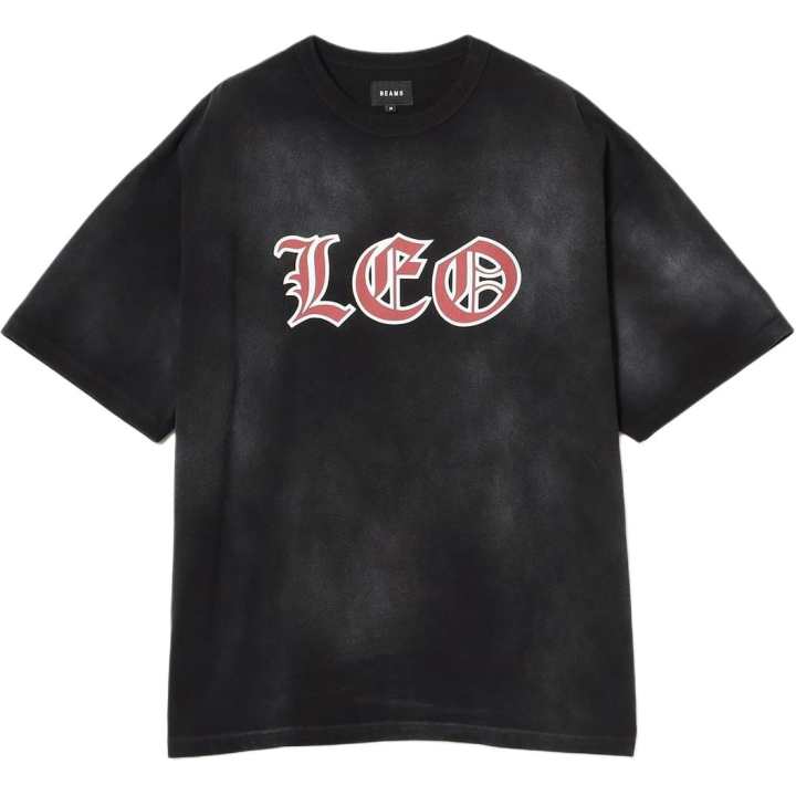 Beams Beams T Shirts Men's Black Crew Neck
