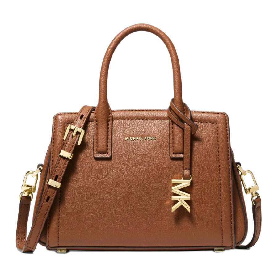 MICHAEL KORS Laila Cow Leather With Artificial Leather Handbag Mini Women's Brown