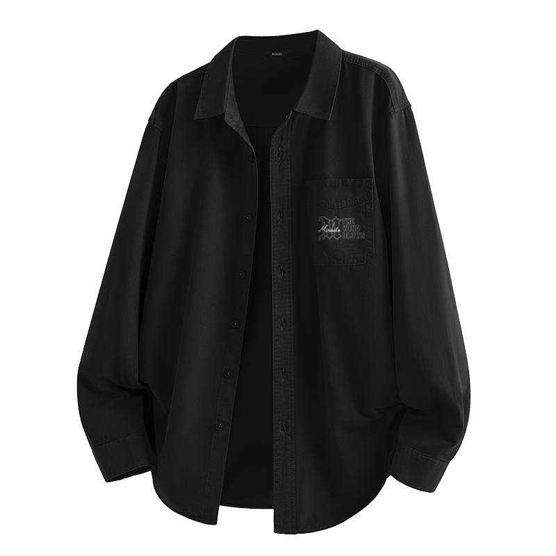 MINISO MINISO Shirts Unisex Lapel Moderate Workwear