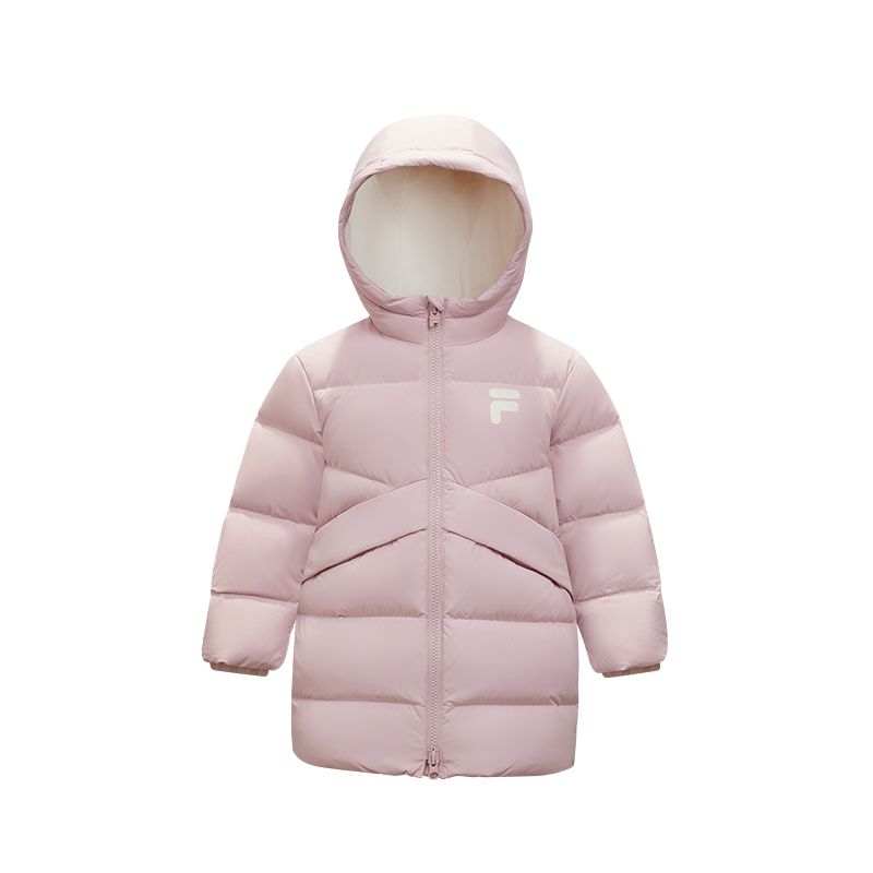 FILA KIDS Down Jackets Hooded Thin Hooded