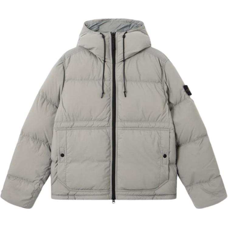STONE ISLAND STONE ISLAND Drawstring Hooded Down Jacket