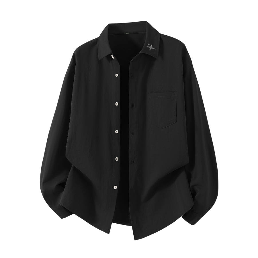 MINISO MINISO Shirts Men's Lapel Thin Other