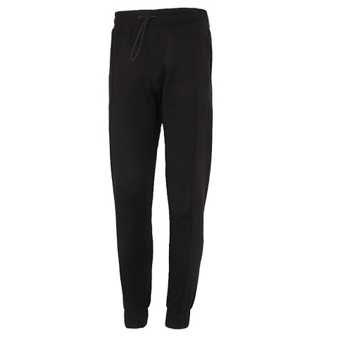 PUMA SEASONS Knitted Sweatpants Men's Black Moderate Cuffed Pants