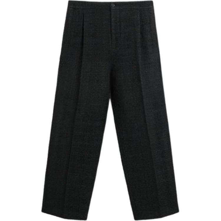ZARA Casual Pants Men's Black Moderate Straight Fit Pants