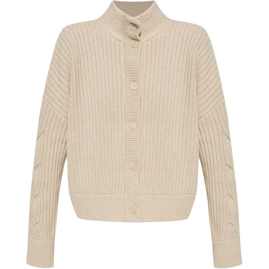 MaxMara MaxMara cable-knit ribbed cardigan