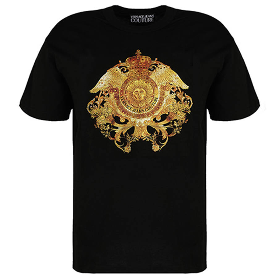 VERSACE JEANS COUTURE SS21 T Shirt Men's Black