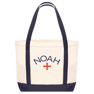 NOAH Minimalist Style Canvas Handbag Unisex Ecru