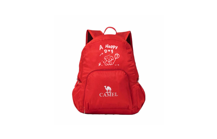 CAMEL 21L Outdoor Bags Fabric Red/Black Unisex