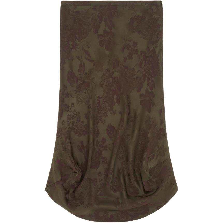 MM6 Maison Margiela jacquard midi skirt