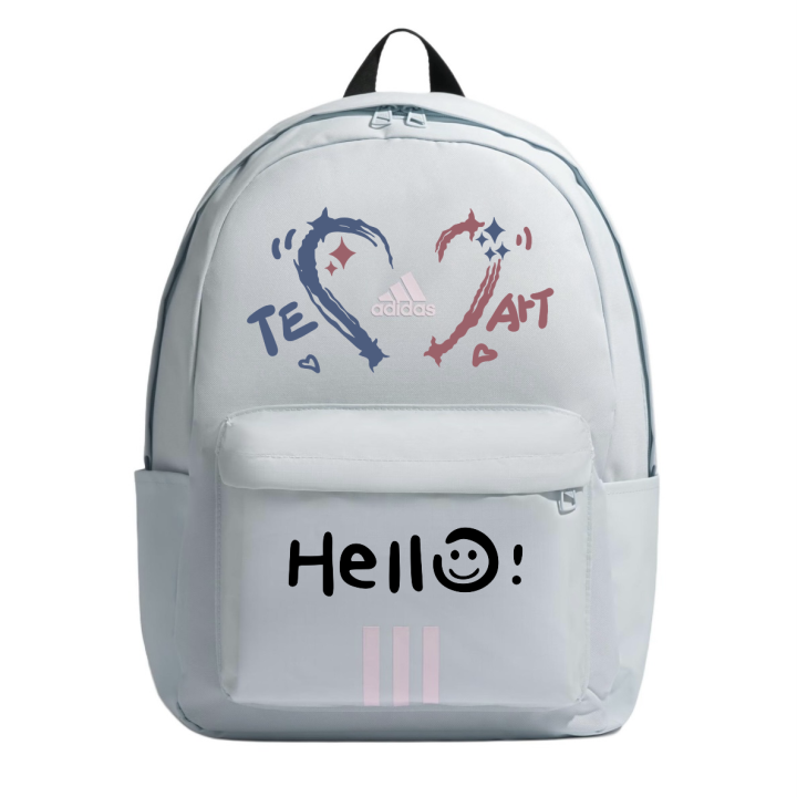 Adidas Adidas BADGE Of SPORT Fabric Backpack Unisex Light Blue
