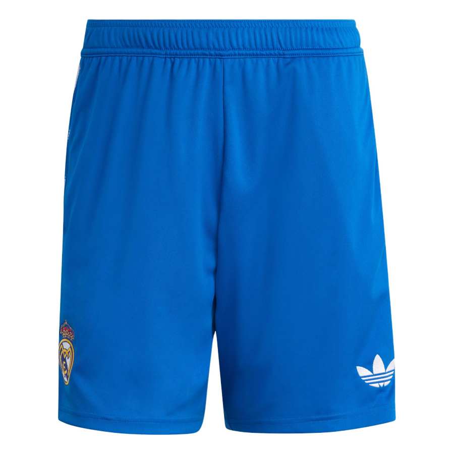Adidas Originals Real Madrid 25/26 THIRD SHORTS Soccer Bottom Men's Bird Feather Blue