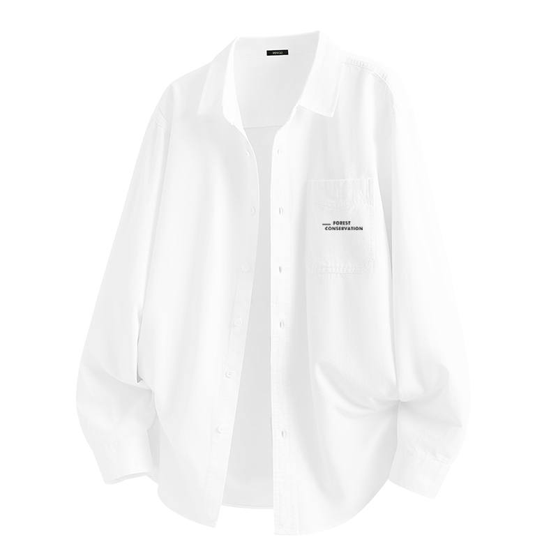 MINISO MINISO Shirts Unisex Lapel Moderate Workwear