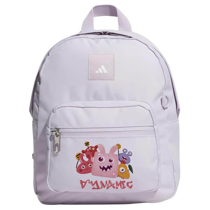 Adidas Adidas Fabric Patterned Print Backpack Mini Women's Light Purple