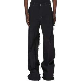 Rick Owens Joris Frayed Edge Trousers