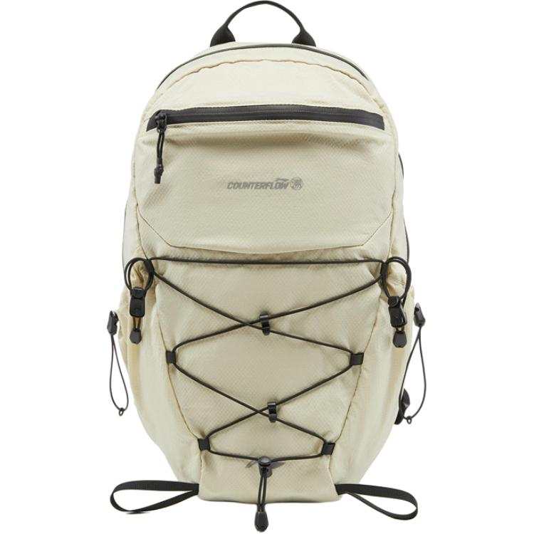 Li-Ning Li Ning No Capacity Mountaineering Bag Outdoor Bag Sports Ecru Unisex