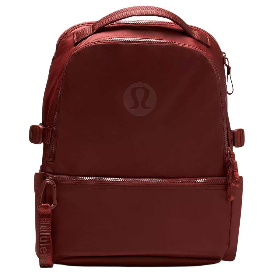 Lululemon New Crew Nylon Backpack Women's Rock Wood Orange