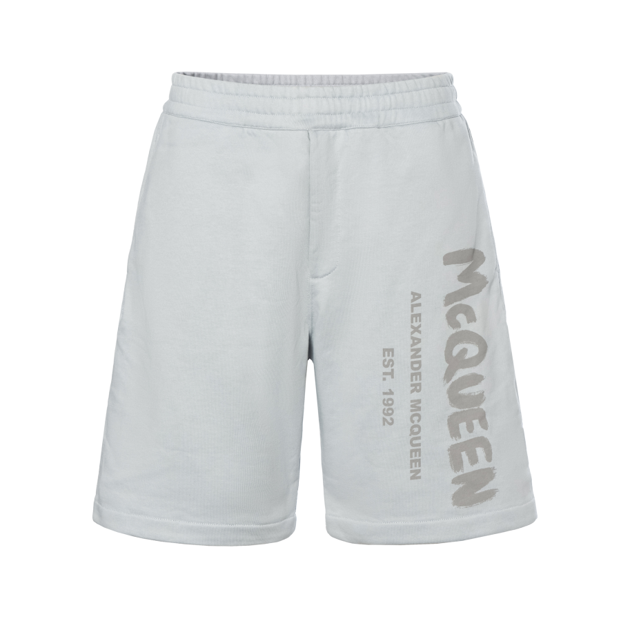 Alexander McQueen Alexander McQueen Logo Printed Shorts