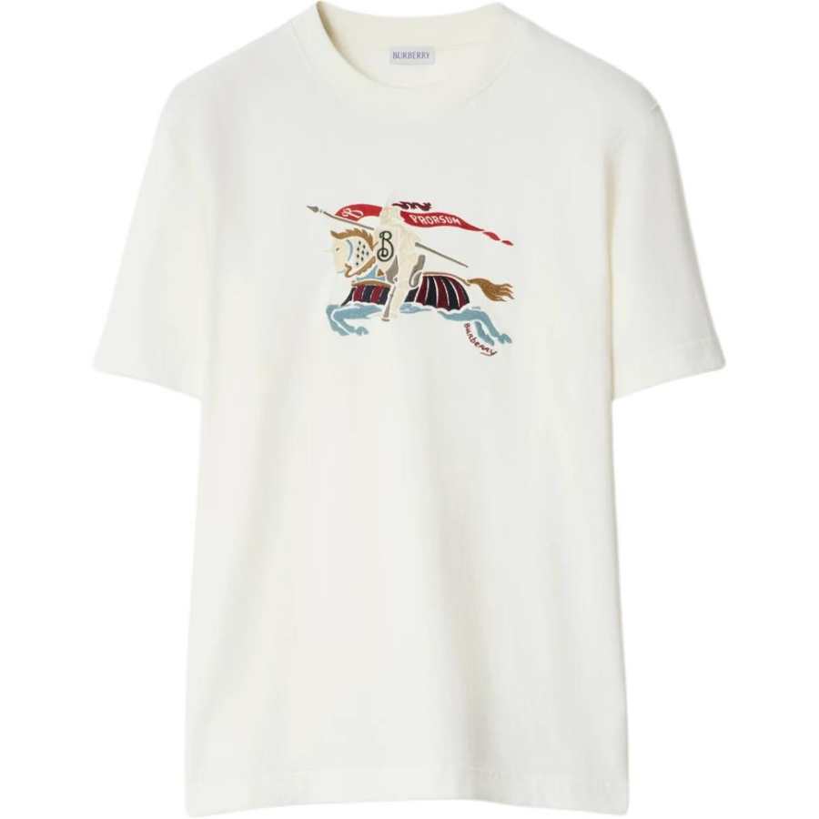 Burberry Ekd Embellished Crewneck T-Shirt