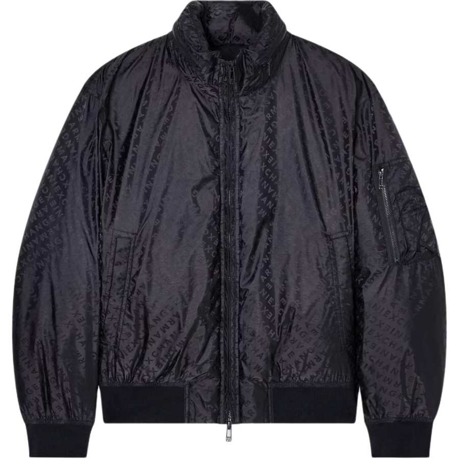 ARMANI EXCHANGE Armani Exchange logo-print padded jacket