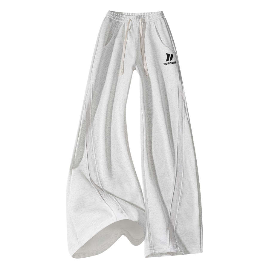 HUANQIU Knitted Sweatpants Unisex