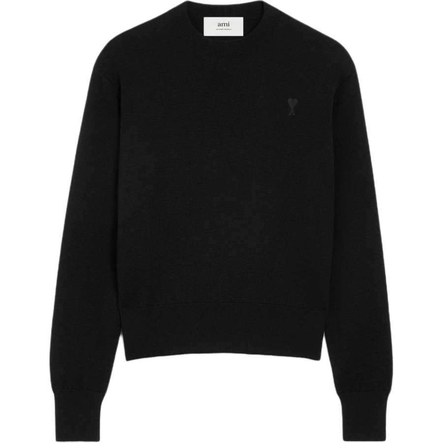 Amiparis Ami De Coeur wool crew-neck sweater