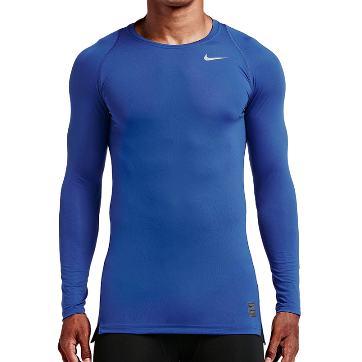 Nike Nike T Shirts Men's Blue Crew Neck Moderate