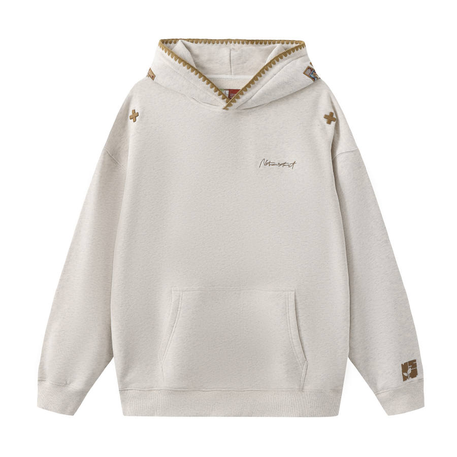 NSTNEW START Sweatshirts Unisex Hooded Moderate Regular