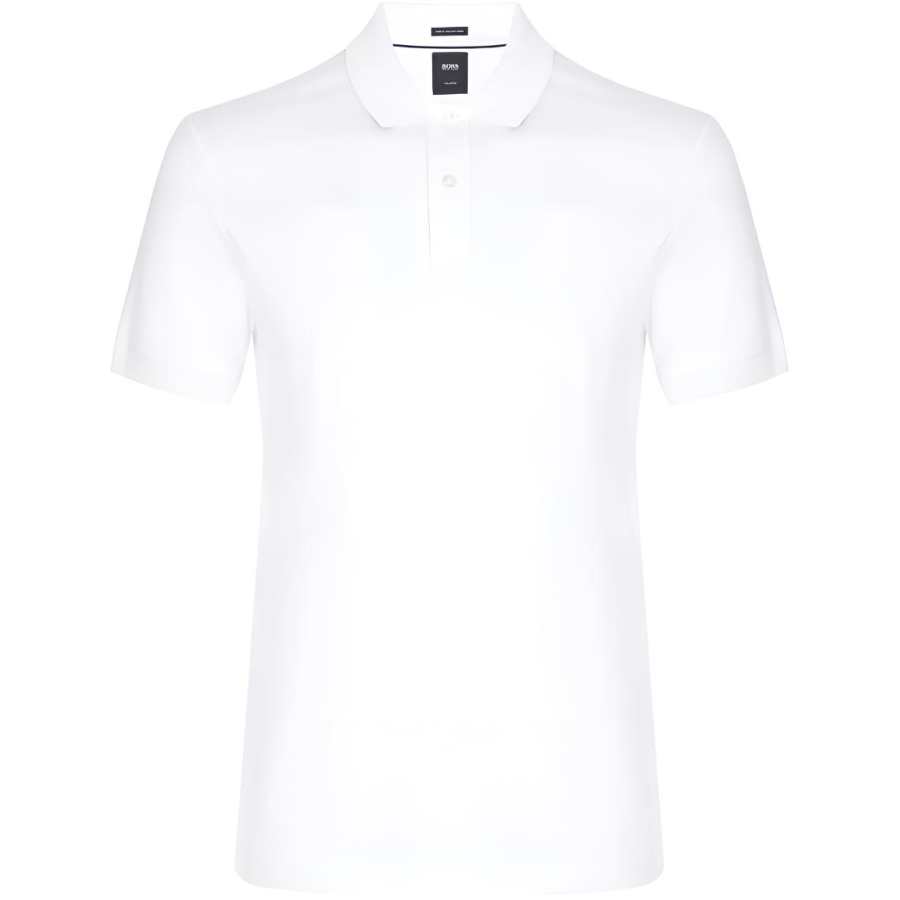 HUGO BOSS Polo Shirt Men's White