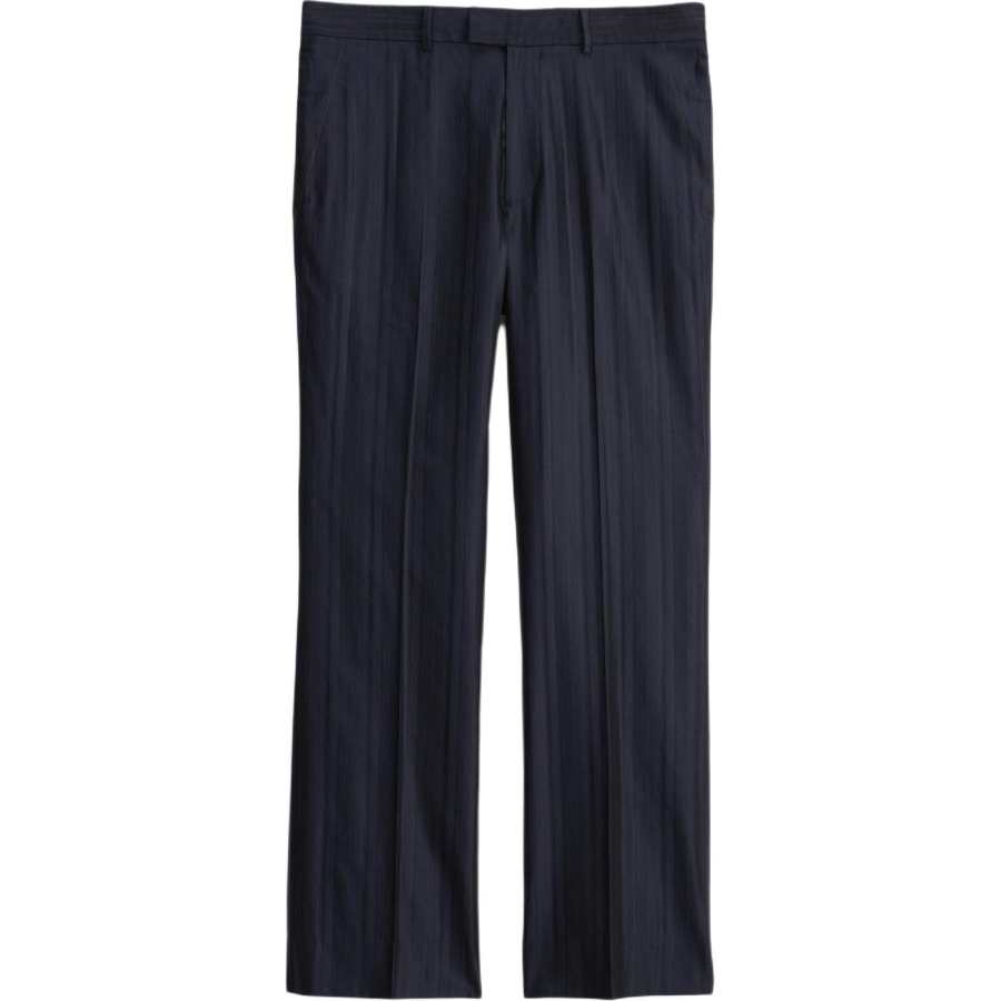 ZARA Casual Pants Men's Sea Blue Moderate Flared Pants