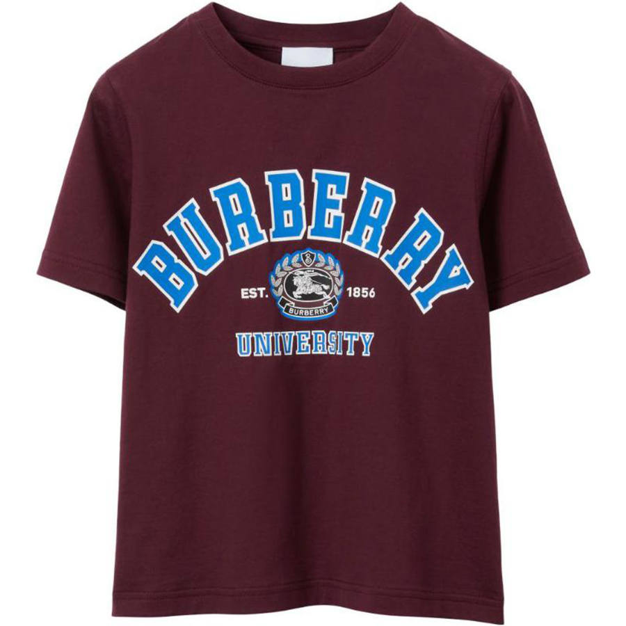 Burberry Kids T Shirts Crew Neck Moderate