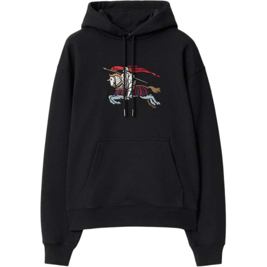 Burberry Equestrian Knight embroidered Hoodie