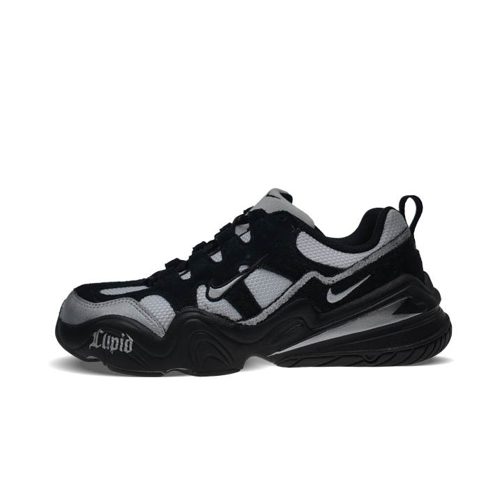 Nike Nike Tech Hera Height Increasing Lightweight Low top Casual Shoes Unisex Black Silver