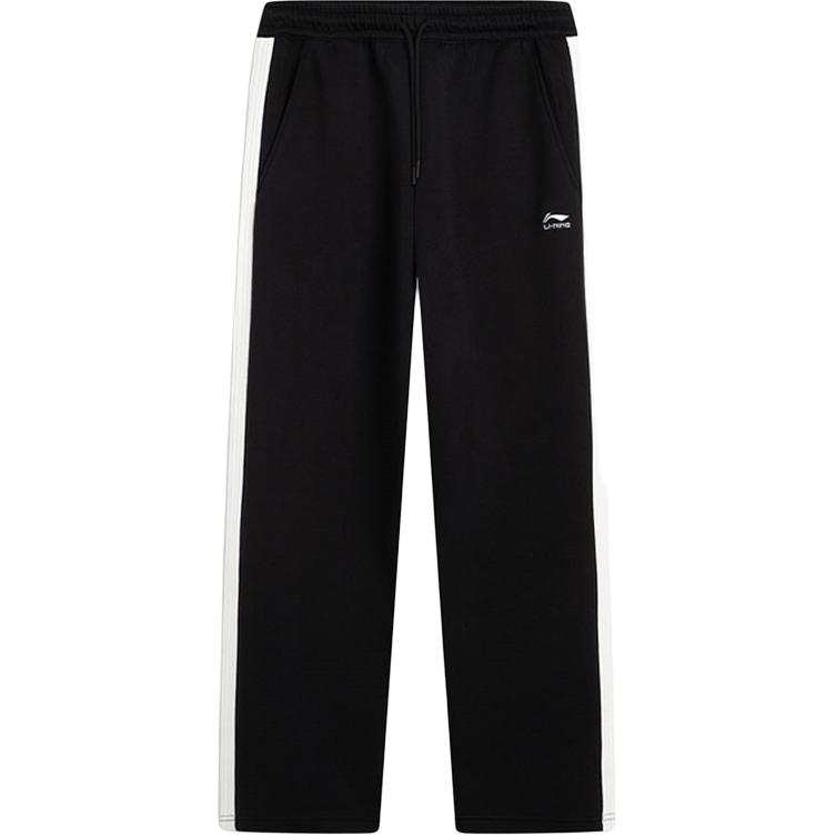 Li-Ning Li Ning Casual Pants Men's Black Moderate Straight Fit Pants