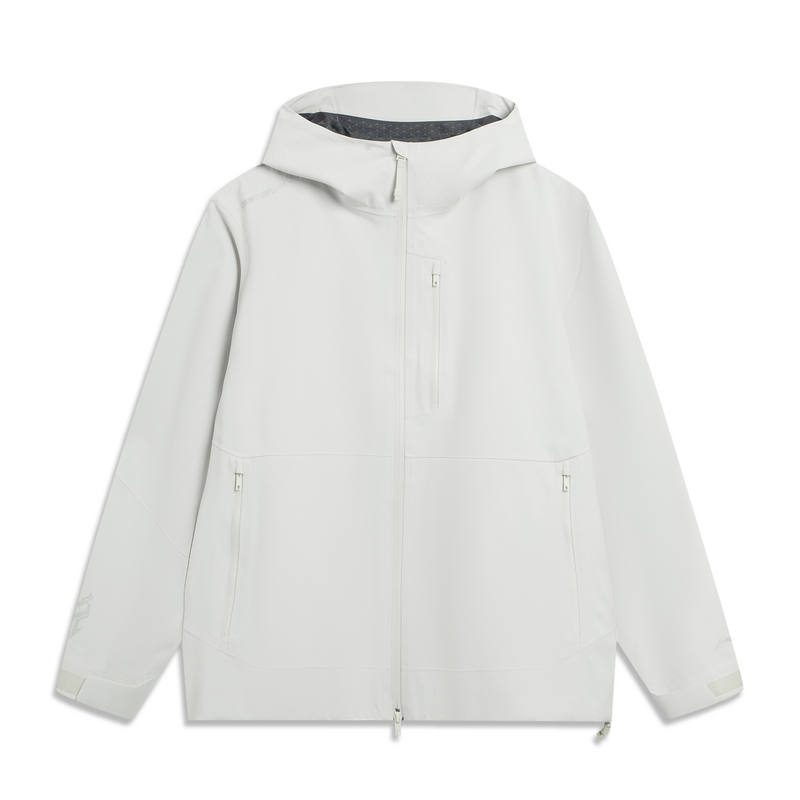 Li-Ning Li Ning Outdoor CF Tracing High Altitude Climbing Water repellent Windbreaker Jacket Unisex Antarctic Gray