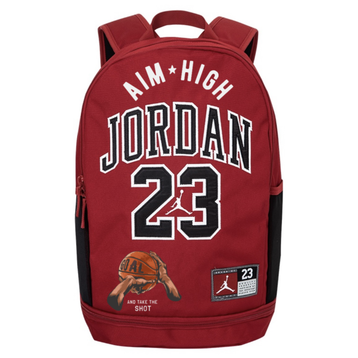 Jordan Jordan Polyester Backpack Unisex Bull Red