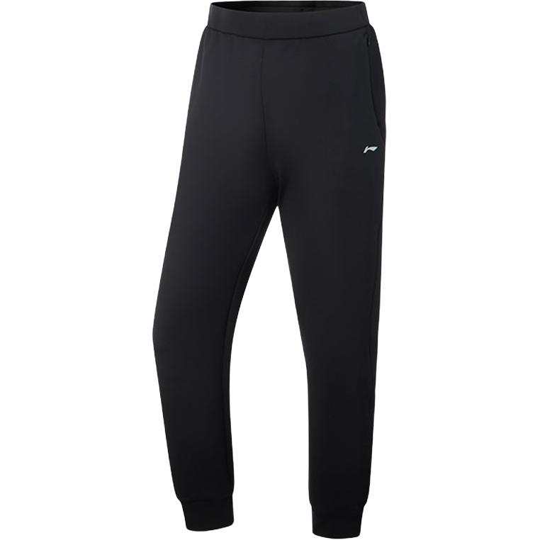 Li-Ning Li Ning Casual Pants Women's Black Moderate Cuffed Pants