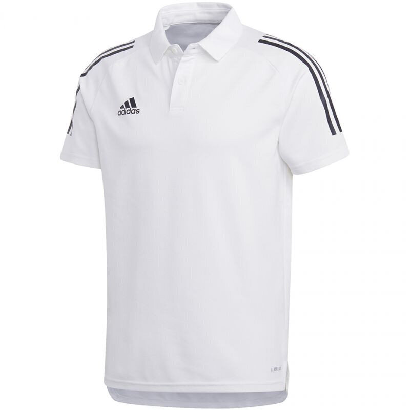 Adidas Adidas Polo Shirts Men's White Polo Collar Moderate Straight Fit