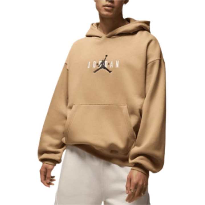 Jordan Jordan Apparel Sweatshirts Men's Khaki Hooded Moderate