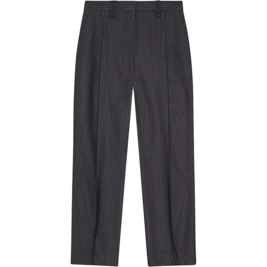GANNI Suit Pants Women's Dark Gray Moderate Other