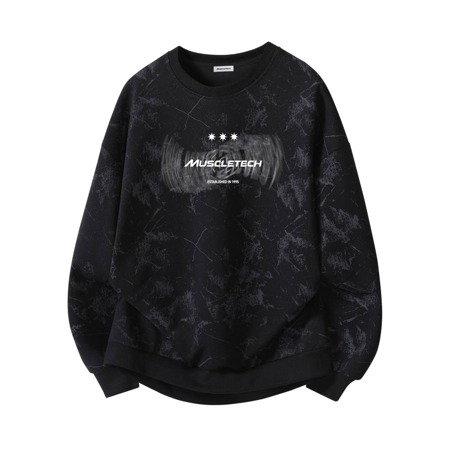 MUSCLETECH MUSCLETECH Sweatshirts Unisex Crew Neck Moderate Regular