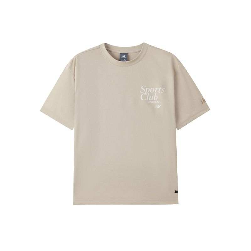 New Balance New Balance Sports Club T Shirt Men's Light Gray