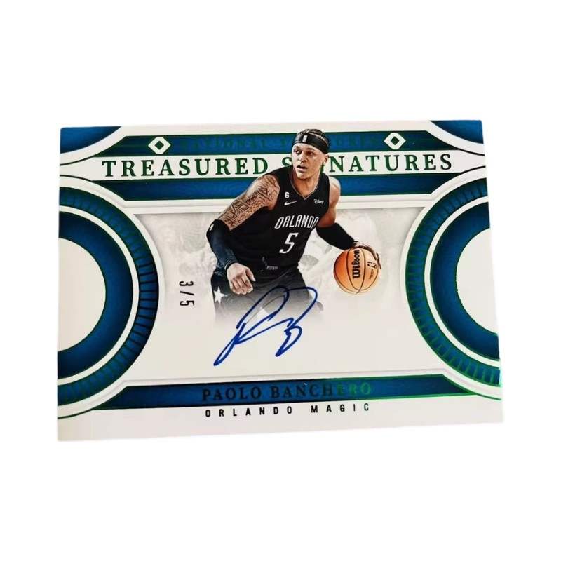 PANINI Paul, Banchero, Magic, Signature Sports Cards 1 Pc