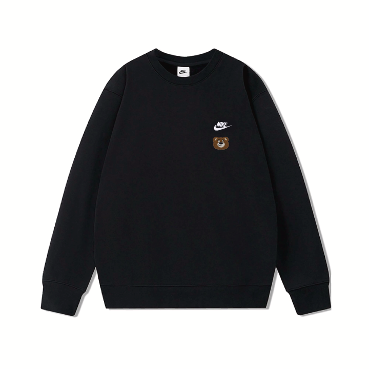 Nike Nike Sweatshirts Unisex Black Crew Neck Moderate Regular