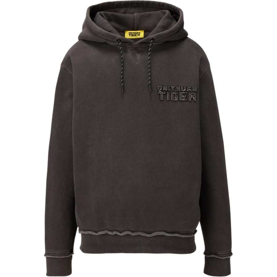 Onitsuka Tiger DENIVITA SWEAT HOODIE Sweatshirt Unisex Black