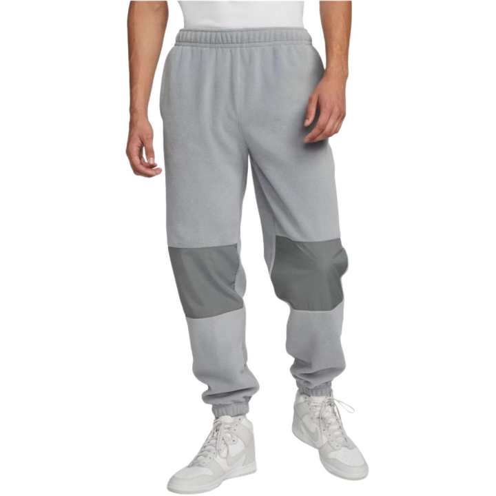 Nike Nike Clothing Knitted Sweatpants Men's Gray Moderate Cuffed Pants
