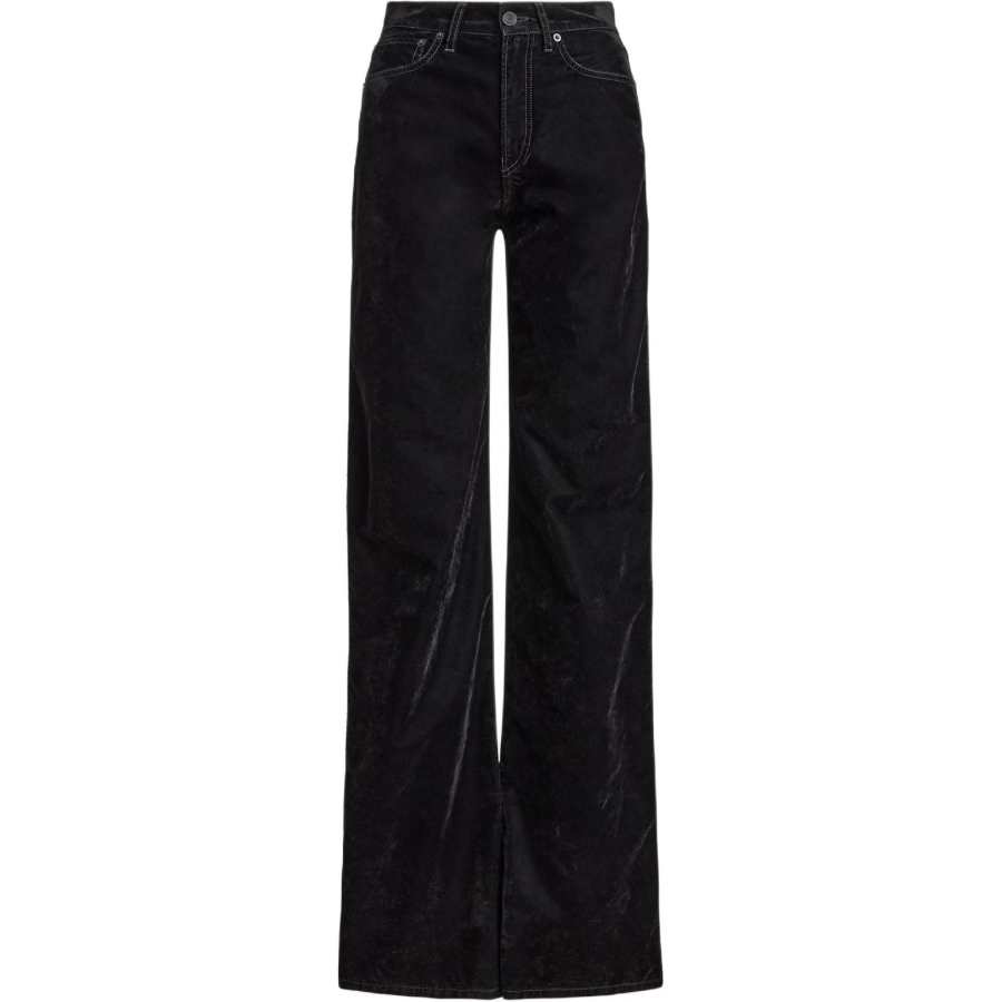 Ralph Lauren Collection Ralph Lauren velvet wide-leg jeans
