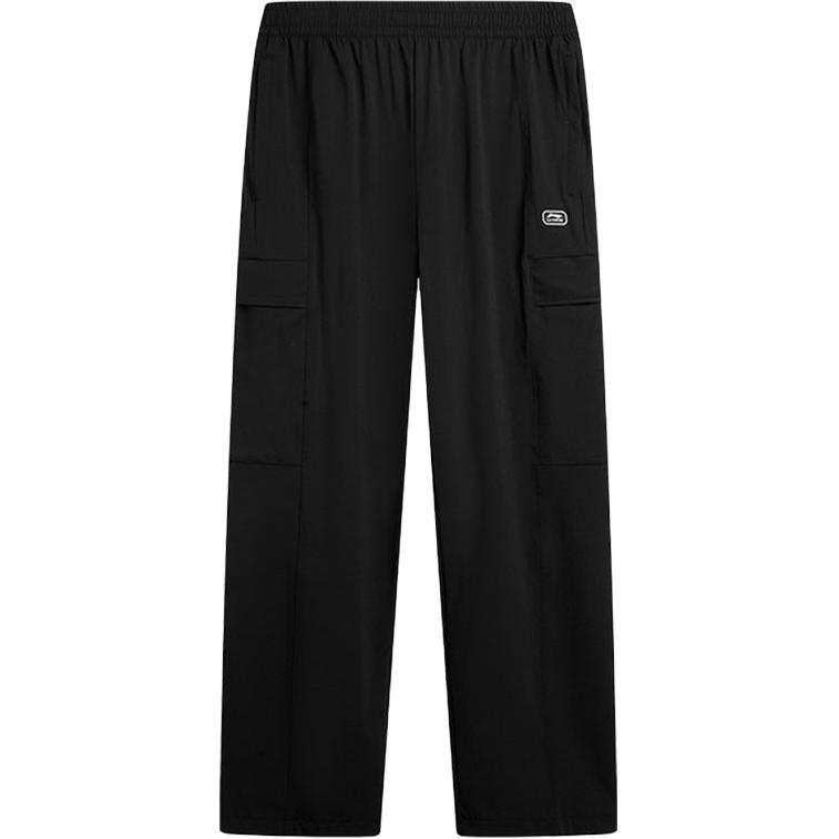 Li-Ning Li Ning Casual Pants Men's Black Moderate Straight Fit Pants